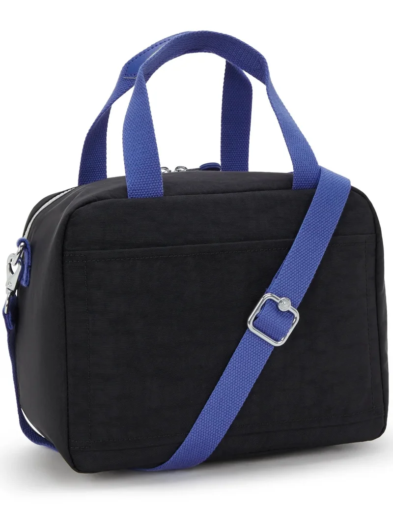 كيبلينغ حقيبة غداء مييو كبيرة مع جيب لعربة - ترو بلوك