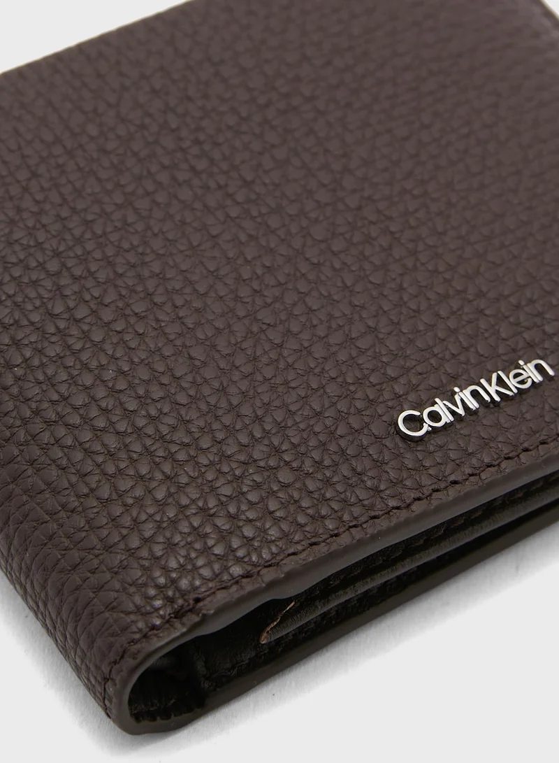 CALVIN KLEIN Logo Trifold Wallet