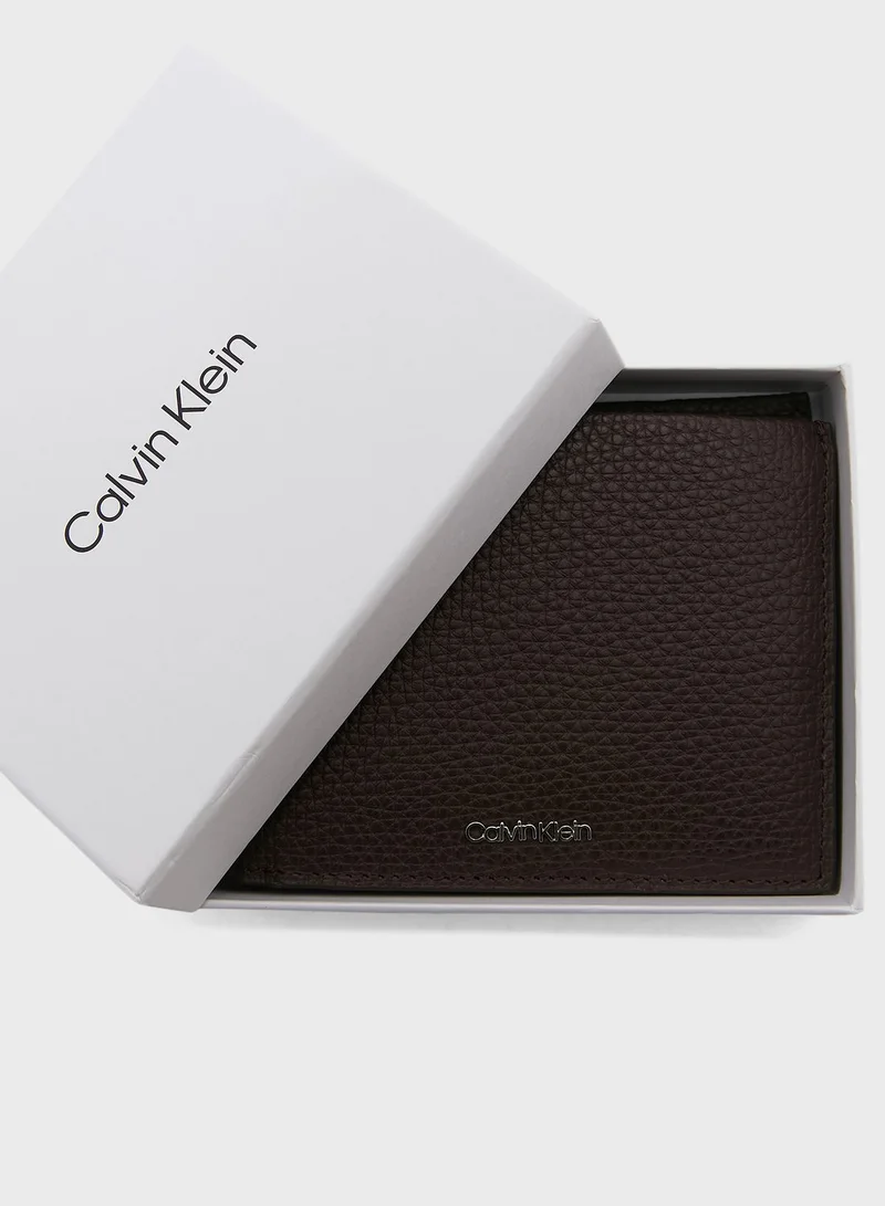 CALVIN KLEIN Logo Trifold Wallet