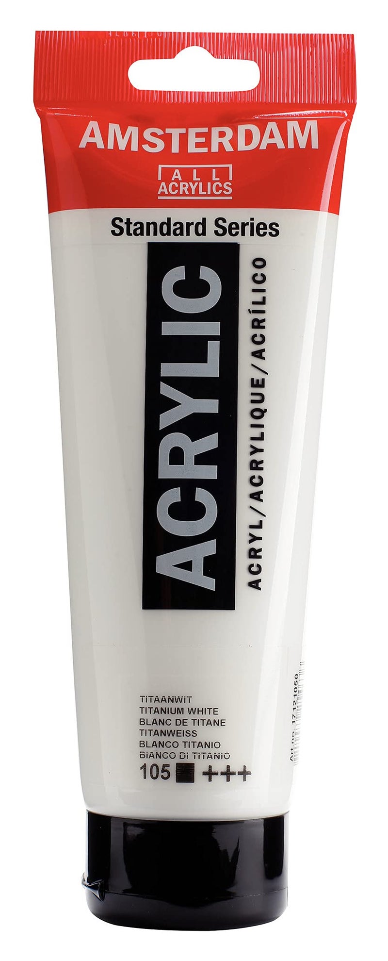 Amsterdam Standard Series Acrylic Tube 250ml Titanium White 105 (17121050) - Image 3