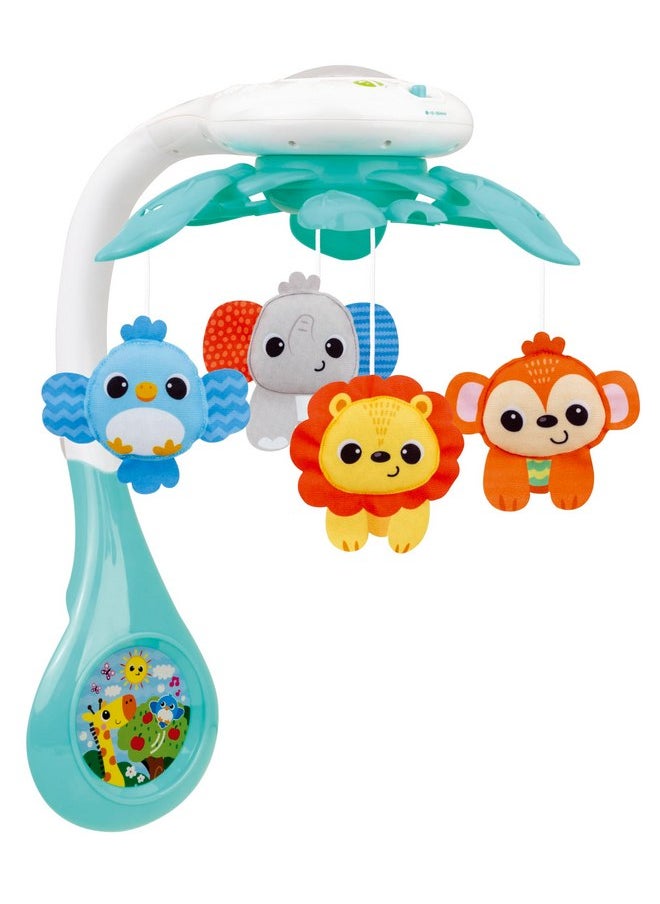 KiddoLab New 2025 Model, Baby Crib Mobile with Volume Control, Universal Crib Attachment, Relaxing Music, Ceiling Light Projector with Stars & Animals, and Timer - Ideal Nursery Toy for Babies 0+  - Image 1