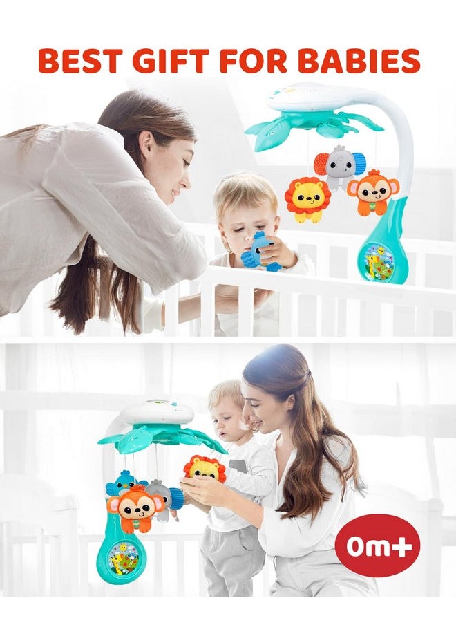 KiddoLab New 2025 Model, Baby Crib Mobile with Volume Control, Universal Crib Attachment, Relaxing Music, Ceiling Light Projector with Stars & Animals, and Timer - Ideal Nursery Toy for Babies 0+  - Image 5