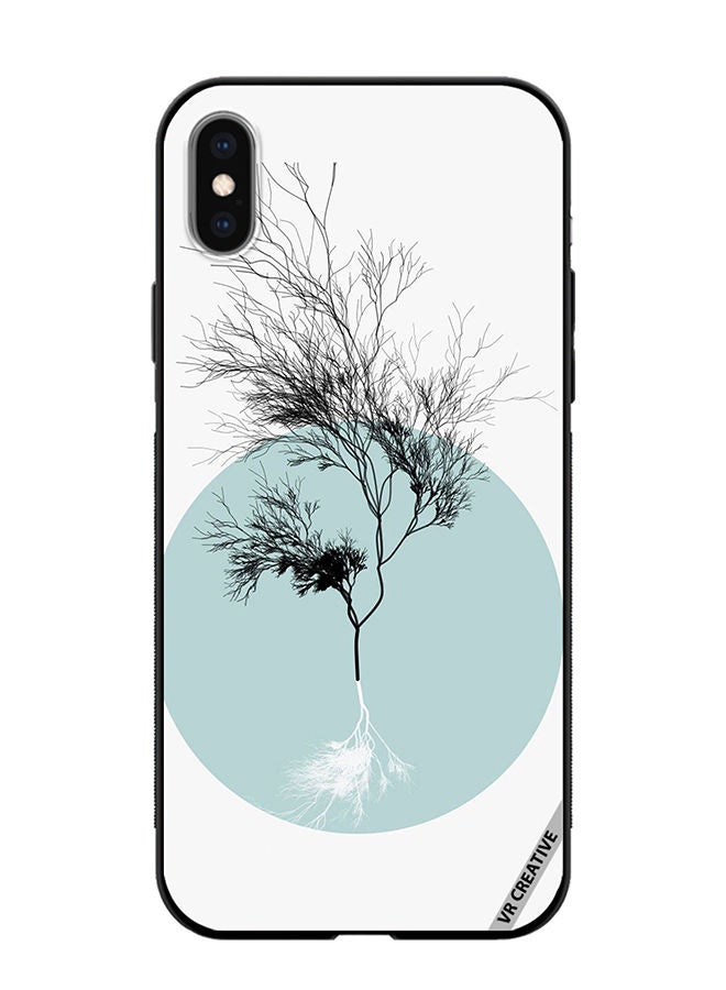 VR CREATIVE Protective Case Cover For Apple iPhone X/XS Flower Design Multicolour - Image 1