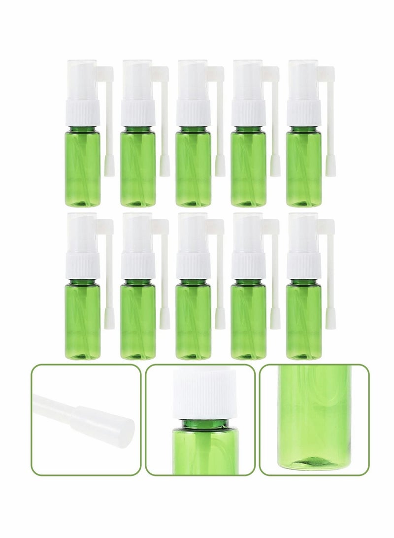 Y&D 10Pcs Empty Nasal Spray Bottles 20ml Fine Mist Throat Sprayer Rhinitis Dispenser Refillable for Home Outdoor Travel Use Style 2  - Image 5