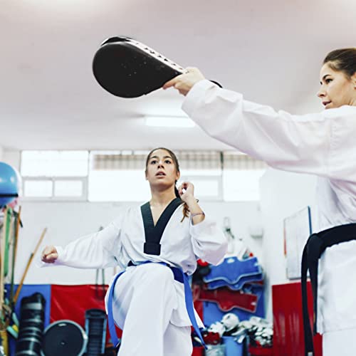 Estink وسادة ركلة التايكوندو، هدف تدريب التايكوندو كاراتيه كيك بوكسينغ، وسادة تدريب الركل، 15.4" × 7.7" × 2"، سوداء - Image 2