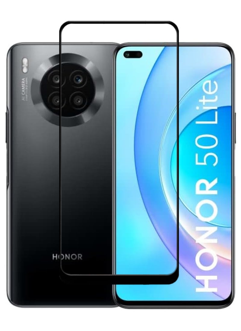ACLIX Antistatic ESD Dustproof Premium Quality High Definition Tempered Glass Screen Protector Designed For Honor 50 Lite - Image 1
