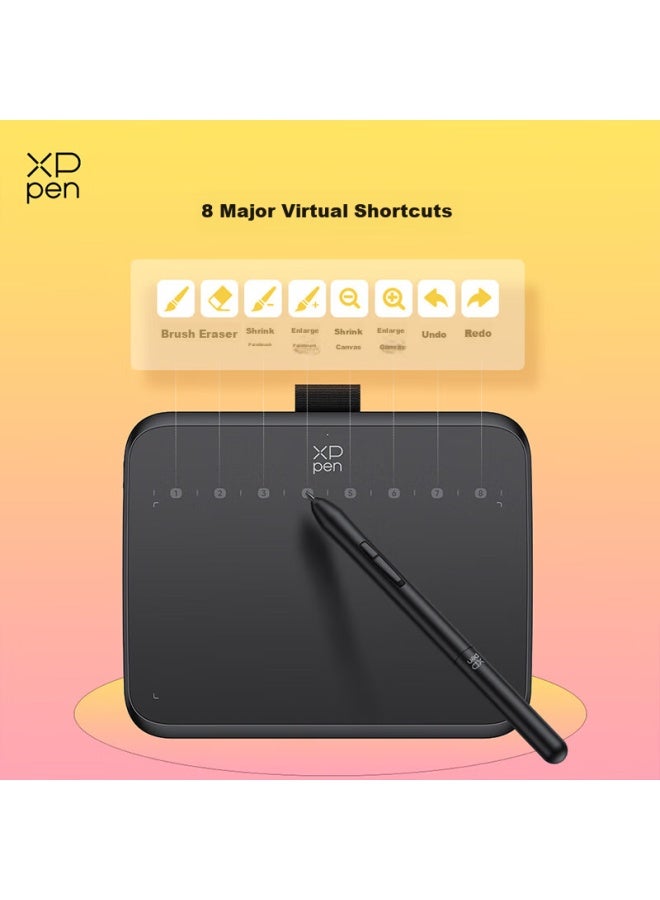 XPPen Deco 640 Digital Stylus, 16K Ultra-Sensitive Pressure Sensing, Connects To Phones, Drawing Tablets For Computers, Writing Tablets For Online Classes, Electronic Drawing Board, Writing Pad, Input Pad - Image 4