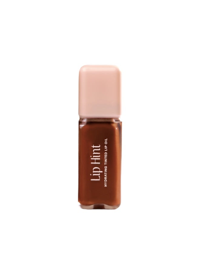 Lip Hint Hydrating Tinted Lip Oil (Gloss Au Chocolat)