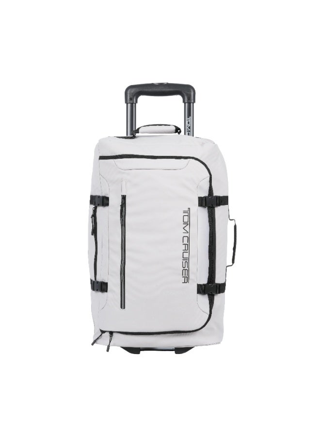 Tom Cruiser Grand Tour Small Cabin Luggage - 20 Inch, Lightweight Carry-on Suitcase with 2-Year Warranty - Light Grey - Image 1