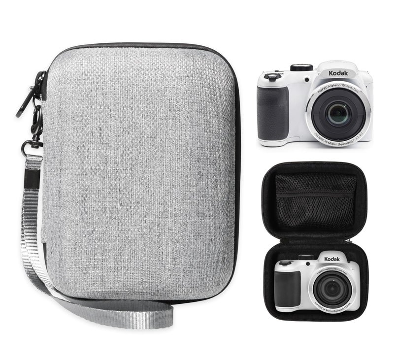 Alltravel حافظة كاميرا Alltravel متوافقة مع Kodak PIXPRO Astro Zoom AZ252-RD، AZ401-WH PIXPRO، AZ421 Minolta 20 ميغابكسل، كاميرا WIKICO 4K للتدوين - Image 1