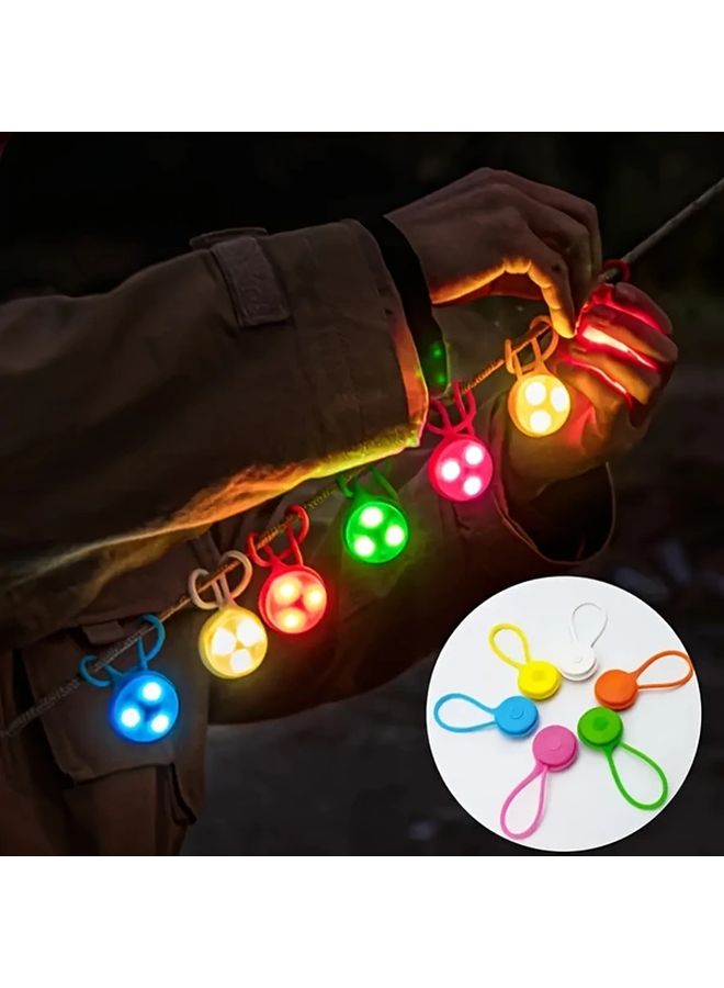 Yellow LED Backpack Light Battery Powered Safety Light for Night Running Walking - Image 3