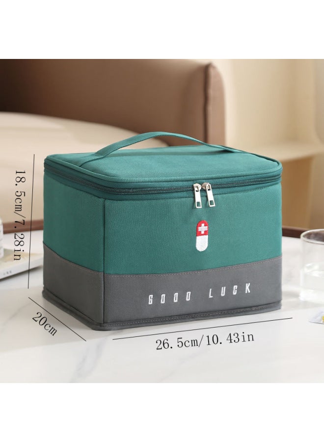 First Aid Kit, Portable Medical Kit, Epidemic Prevention Kit, Travel Medical Kit, Home Outdoor Emergency Kidsren's Medicine Storage Health Kit