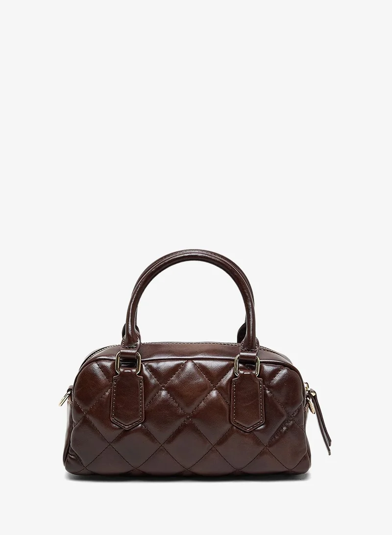 ANNE KLEIN  Anne Klein Quilted Pu Handheld Bag for Women | Best Price UAE