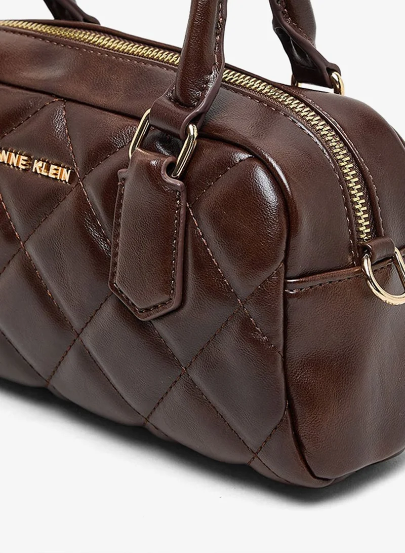 ANNE KLEIN  Anne Klein Quilted Pu Handheld Bag for Women | Best Price UAE