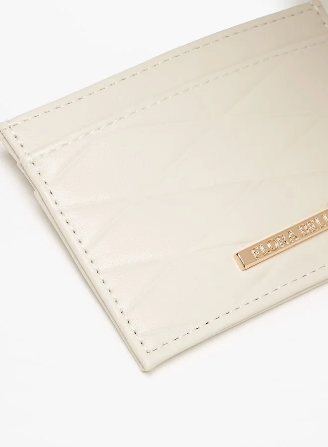 Flora Bella By Shoexpress Women's Quilted Card Holder
