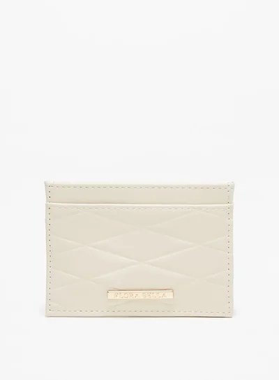 Flora Bella By Shoexpress Women's Quilted Card Holder