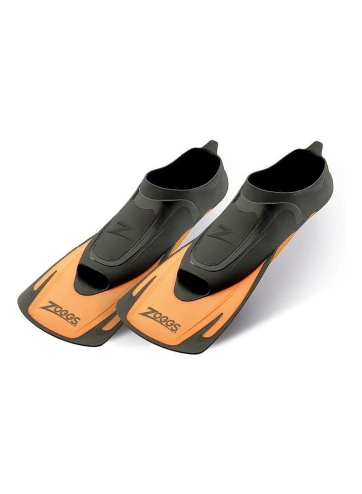 Zoggs Swim Energy Swimming Fins for Adults Size 34 Training Fins with Closed Pocket for Secure Fit Builds Leg Strength & Kick Efficiency Durable Polypropylene Construction | 465214-SFOR34 - Image 1