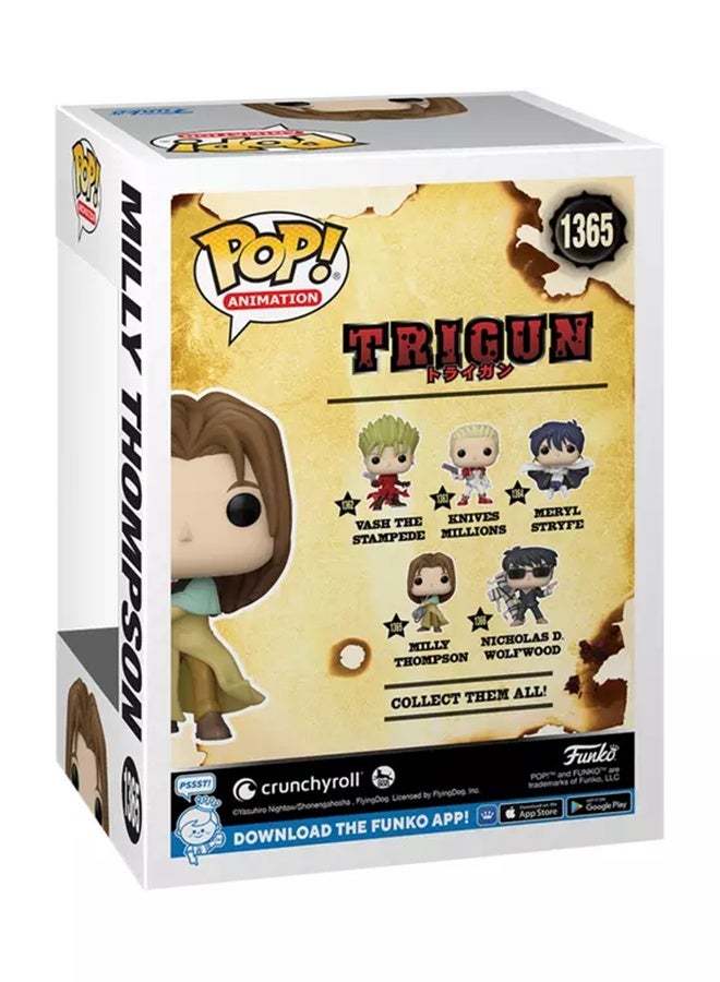 Funko Pop! Animation: Trigun Milly Thompson 4 Vinyl Figure - Image 3