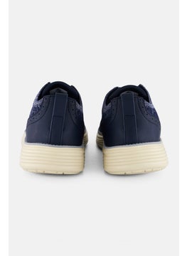 RBX Men Lace Up Training Shoes, Navy Melange  - Image 2