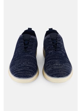 RBX Men Lace Up Training Shoes, Navy Melange  - Image 4