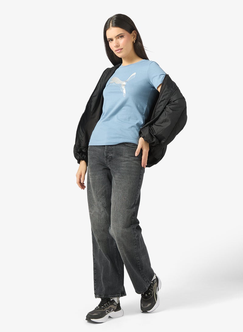 بوما تيشيرت بشعار معدني أساسي - Image 4