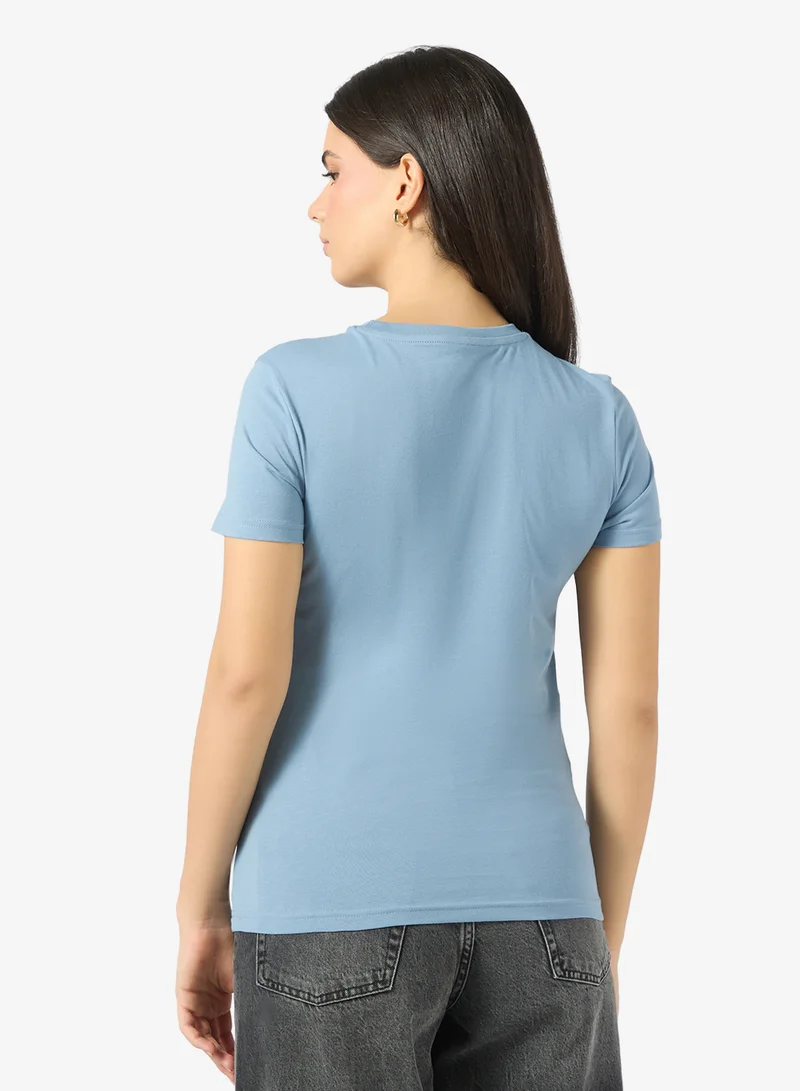 PUMA Essential Logo Metallic T-Shirt