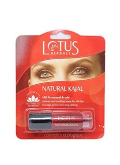 LOTUS HERBALS Lotus Herbals Natural Kajal 100% natural & Safe 4 g (Pack of 3)  - Image 1