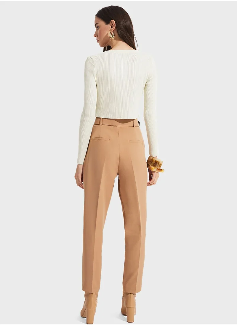 جون High Waist Pants