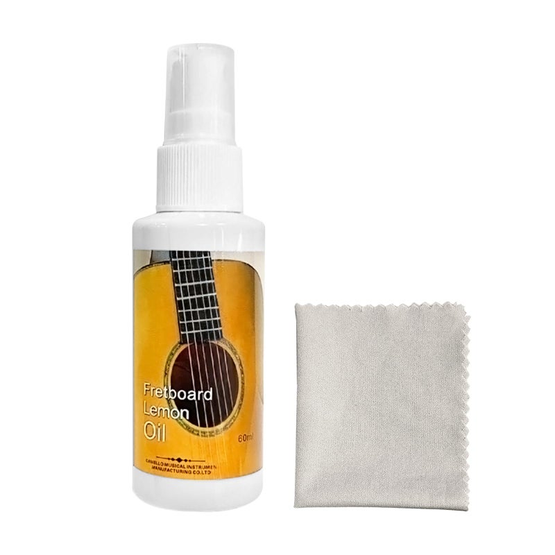 TBTFW Guitar Lemon Oil 202 Oz Guitar Polish Oil StringCleaner Effective Remove Dirt Grease and Debris From Musical Instruments - Image 2