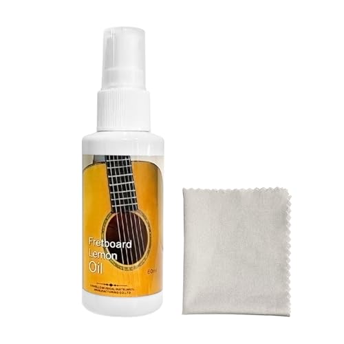 TBTFW Guitar Lemon Oil 202 Oz Guitar Polish Oil StringCleaner Effective Remove Dirt Grease and Debris From Musical Instruments - Image 1