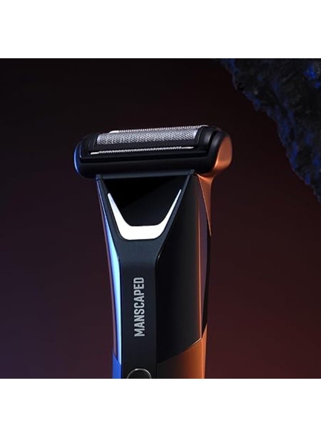 Manscaped Refining The Gentleman Lawn Mower® 5.0 Ultra SkinSafe™ Replacement Foil Blade - Stainless Steel Groin Hair Foil Shaver Head Refill, for Close Body Hair Grooming, Snap-In Cartridge, 1 Pack - Image 2