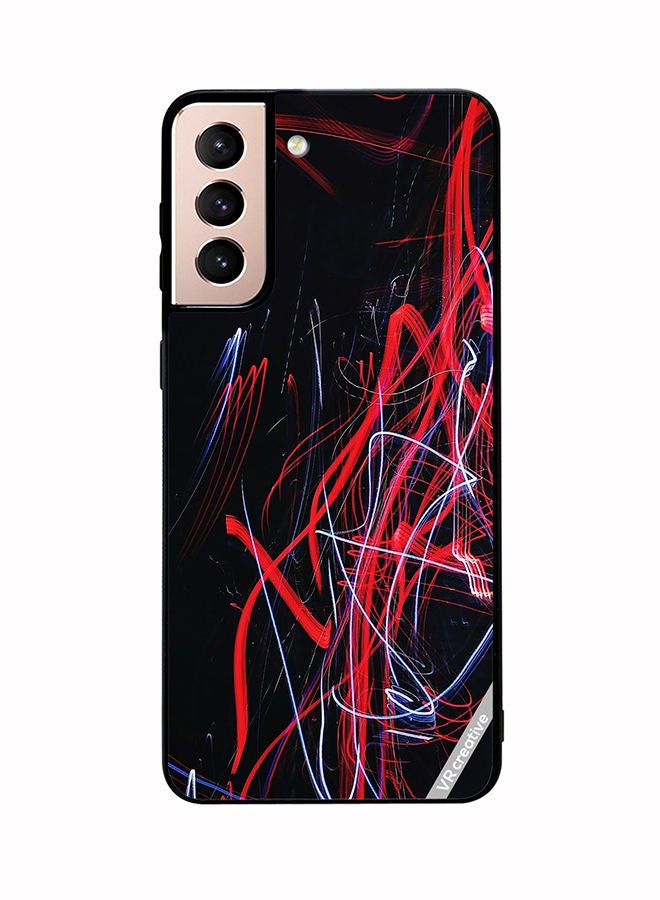 VR CREATIVE Protective Case Cover For Samsung Galaxy S21 5G Layers Design Multicolour - Image 1