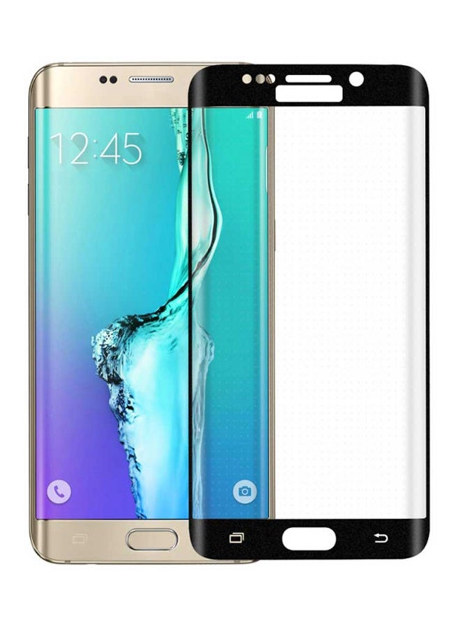 Loquat Curved 9H Tempered Glass Screen Protector For Samsung Galaxy S7 Edge Black 
