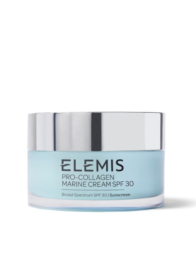 Elemis كريم إليميس برو كولاجين البحري SPF 30، مرطب يومي خفيف الوزن مضاد للتجاعيد للوجه - Image 1