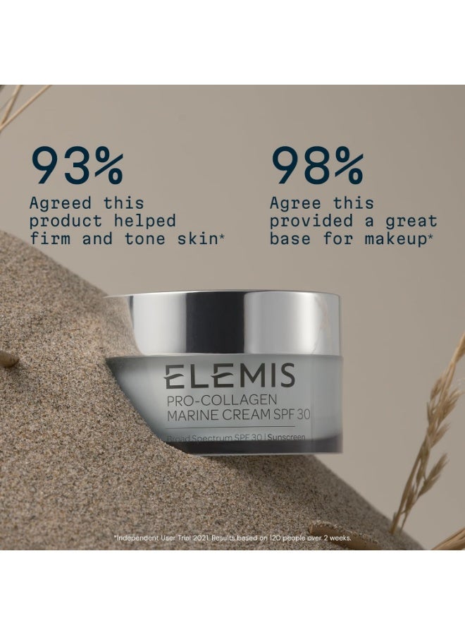 Elemis كريم إليميس برو كولاجين البحري SPF 30، مرطب يومي خفيف الوزن مضاد للتجاعيد للوجه - Image 4