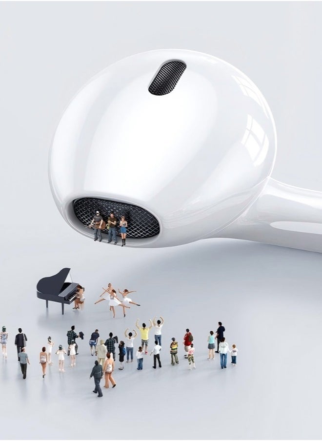 REACLOUD - Earpods with USB C Wired Earbuds with Microphone & Volume Control, In-ear Headphones for iPhone 15 Pro Max, iPad Pro/Air, Samsung (White) - Image 1
