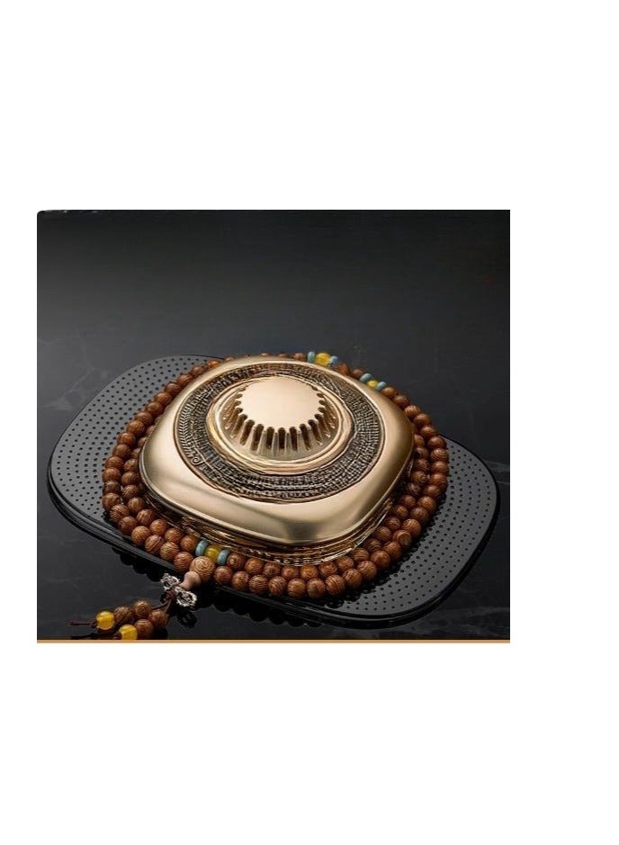 Car Aromatherapy Three Piece Set (Fragrance+Anti Slip Pad+Wooden Bracelet)  - Image 2
