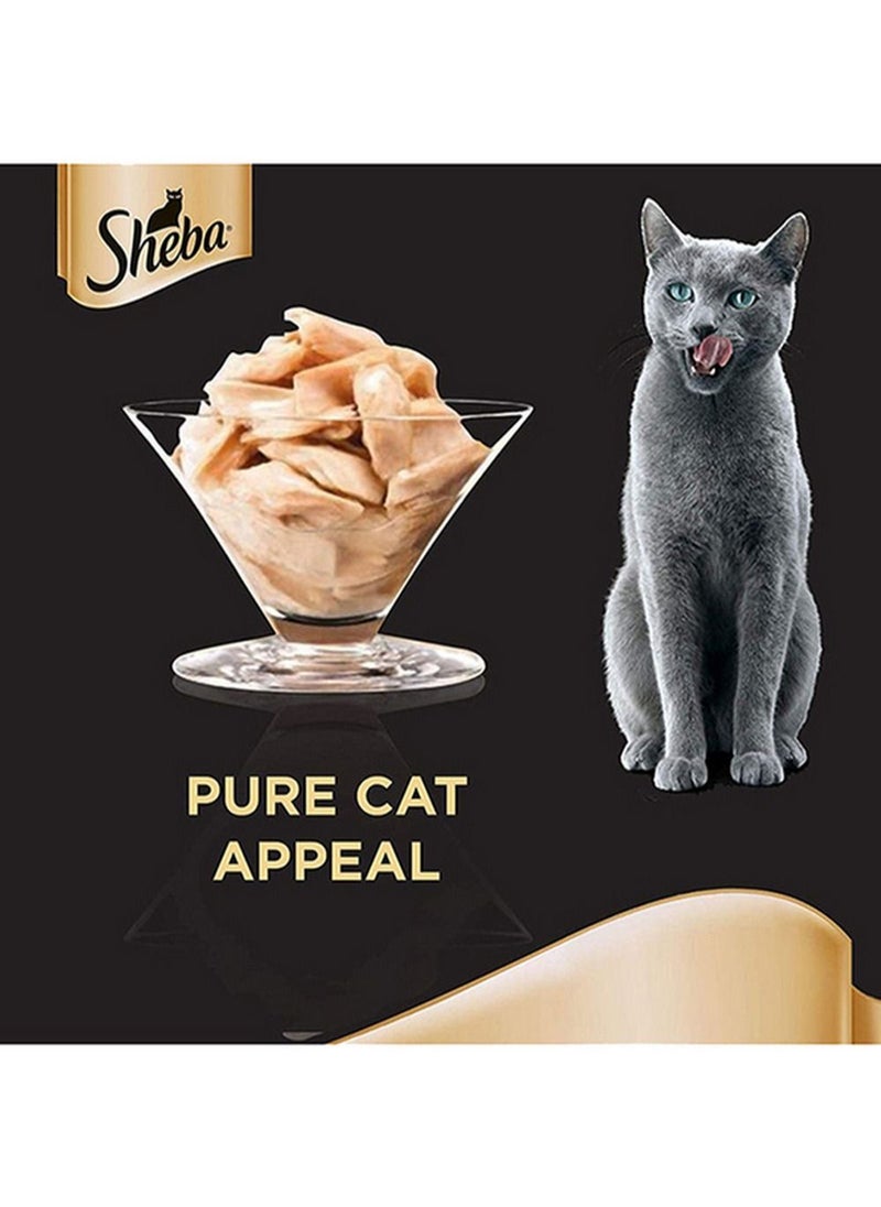Sheba Tuna And Salmon In Gravy Cat Wet Food 85g Pack of 6  - Image 3
