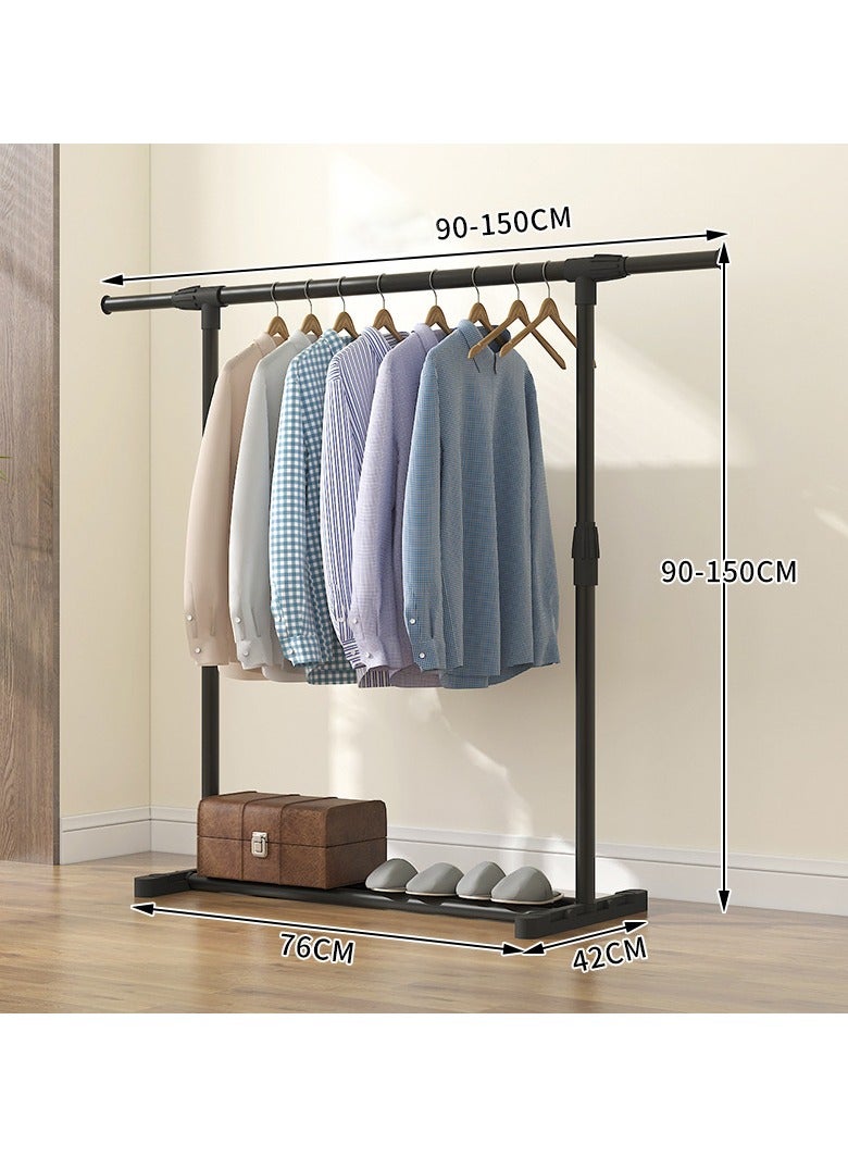general Retractable clothes drying rack indoor bedroom clothes hanger - Image 1