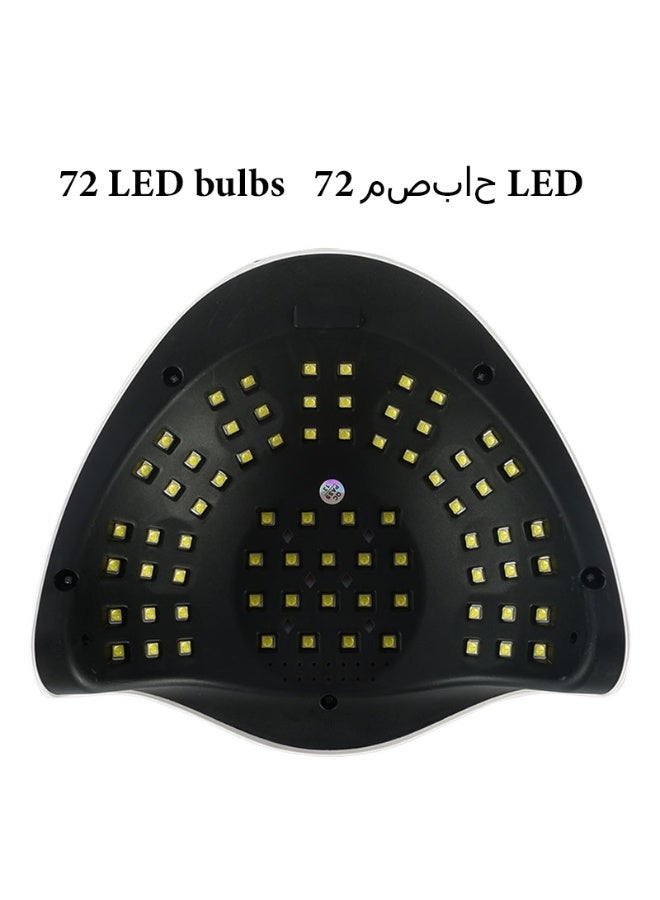 KIIUMI UV LED Nail Lamp, Gel Nail Light for Nail Polish 320w Uv Dryer ，Professional Gel Polish LED Nail Lamp - Image 4