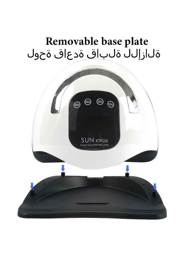 KIIUMI UV LED Nail Lamp, Gel Nail Light for Nail Polish 320w Uv Dryer ，Professional Gel Polish LED Nail Lamp - Image 3