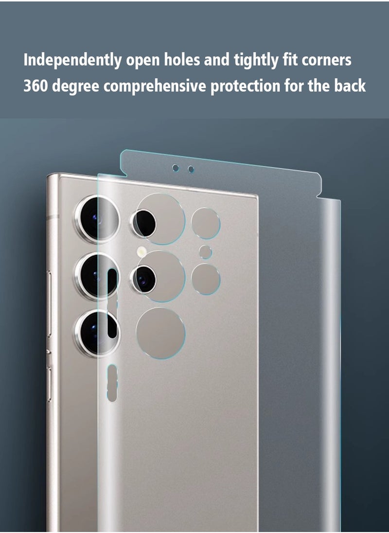 X-level - Samsung Galaxy S24 Ultra Case, Back Cover Protection,Transparent Hydrogel Cover Protection, Protects against Scratches and Bumps for Samsung Galaxy S24 Ultra - Image 1