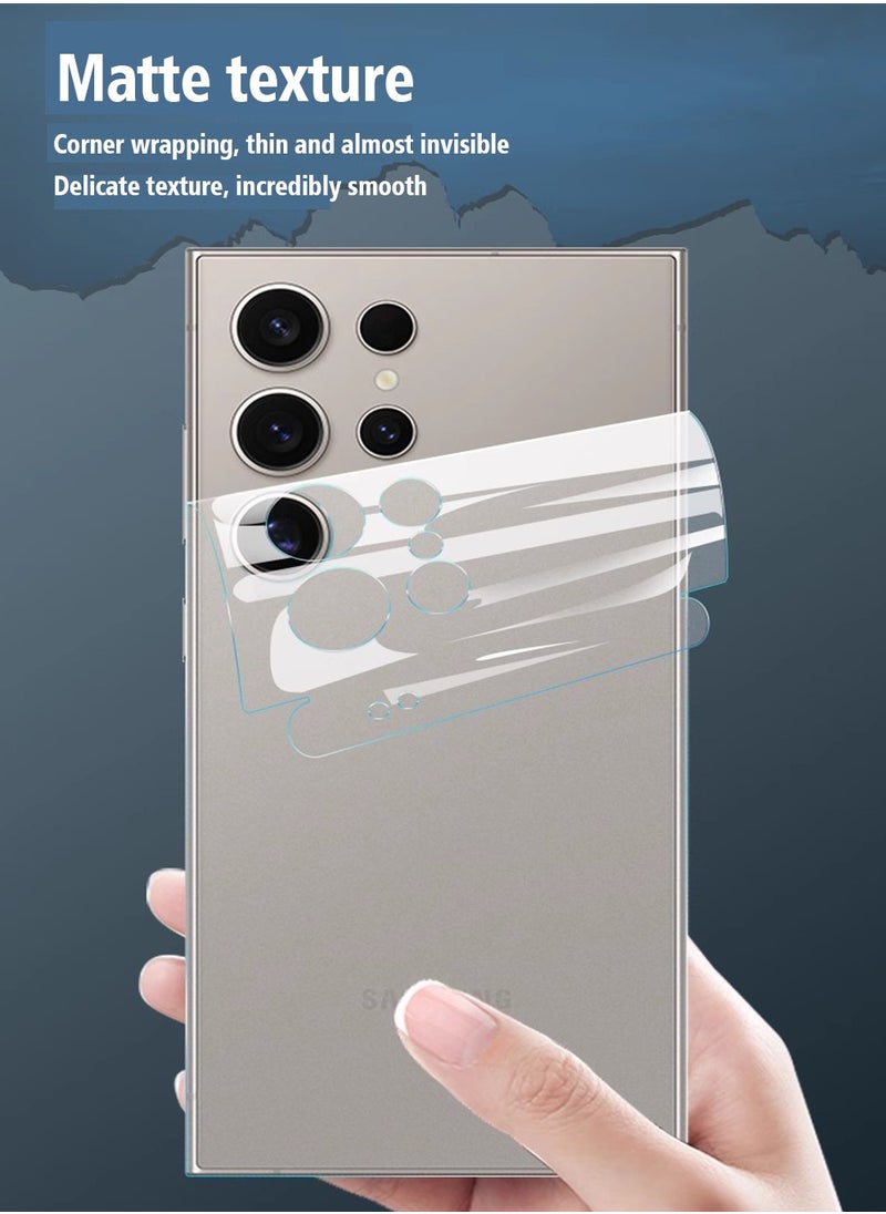 X-level - Samsung Galaxy S24 Ultra Case, Back Cover Protection,Transparent Hydrogel Cover Protection, Protects against Scratches and Bumps for Samsung Galaxy S24 Ultra - Image 1