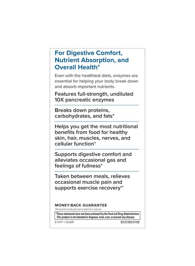 Terry Naturally - Clinical Digestive Enzyme - 90 Tablets - Image 4