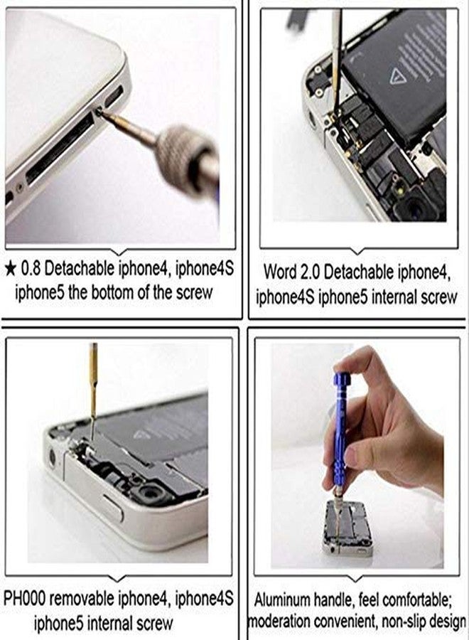 Axtella Wroughton 5 in 1 Tool kit/Screwdriver Set For All Mobiles Repair with 2 Tweezers. Multicolor - Image 4