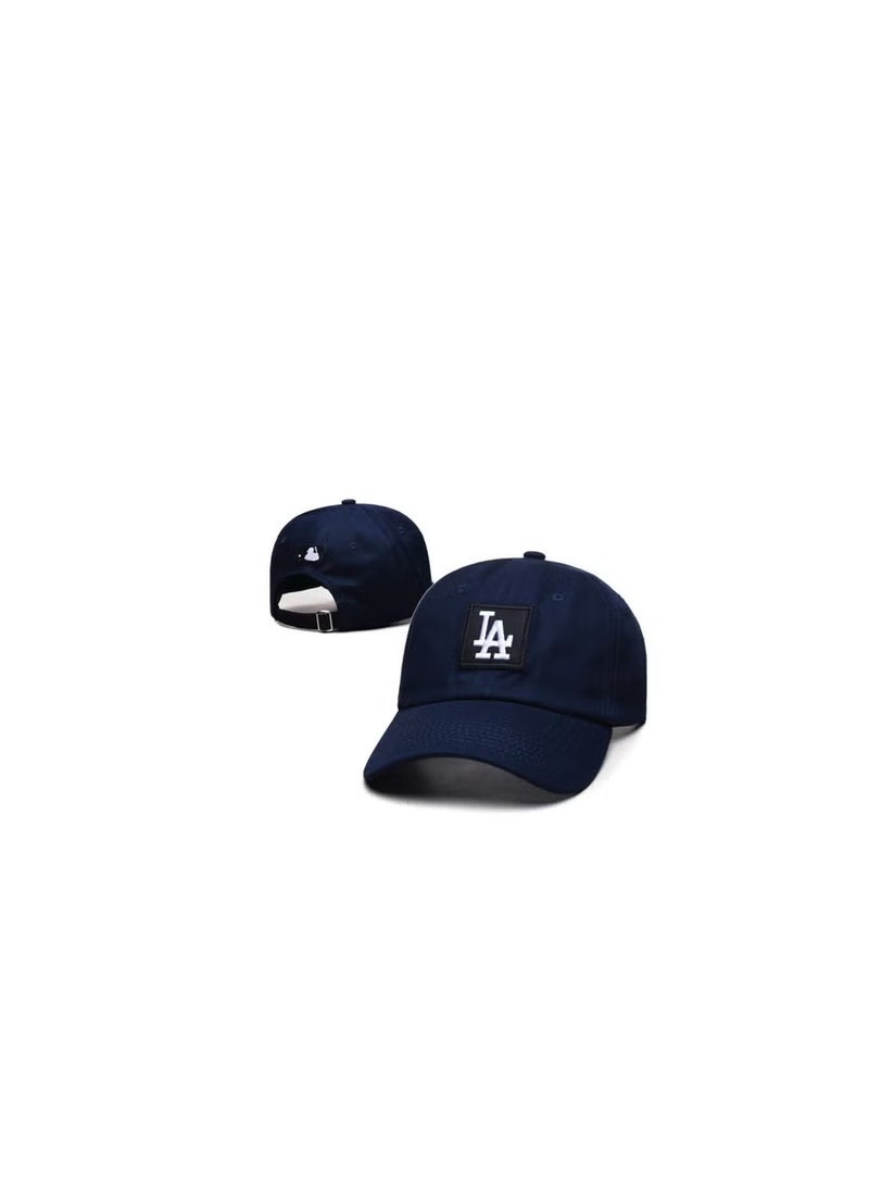 New Era Love Your Curls New era 9Fort New York Yankees baseball hat duck tongue hat sun hat pointed hat sun hat pure cotton men's and women's blue baseball hat outdoor adjustable 