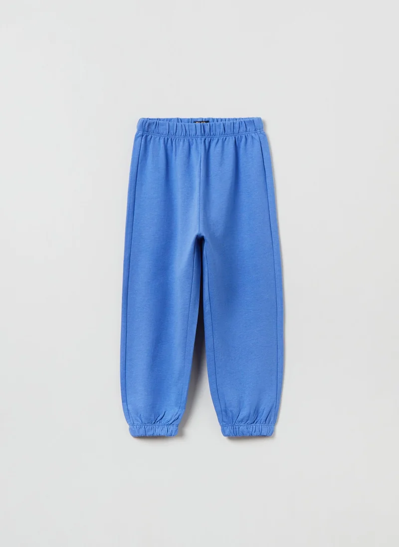 او في اس Fleece Joggers With Elasticated Edging