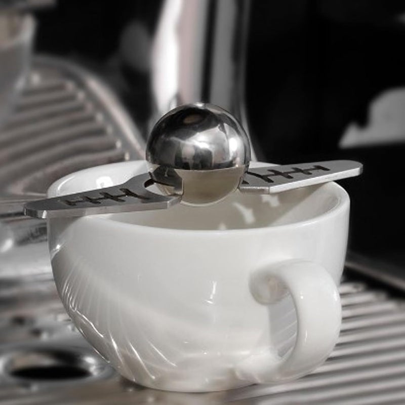 Asixxsix Stainless Steel Coffee Cooling Tool with Reusable Ice Sphere, Reusable Stainless Steel Ice Balls Unlock True Flavors, Ideal for Coffee, Whiskey, Cocktails - Image 5