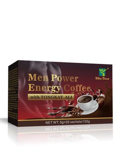 Wins Town Men Power Energy Coffee with Tongkat Ali Supports Male Health, Energy, and Performance  - Image 5