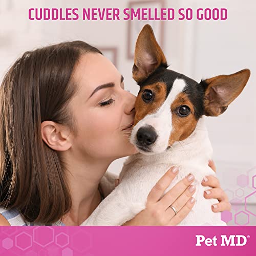 Pet MD Body Spray for Dogs & Cats, Deodorizing Dog Perfume Eliminates Odor, Long-Lasting Pet Cologne Spray for Dogs, Sweet Pea & Vanilla Scent - Image 2